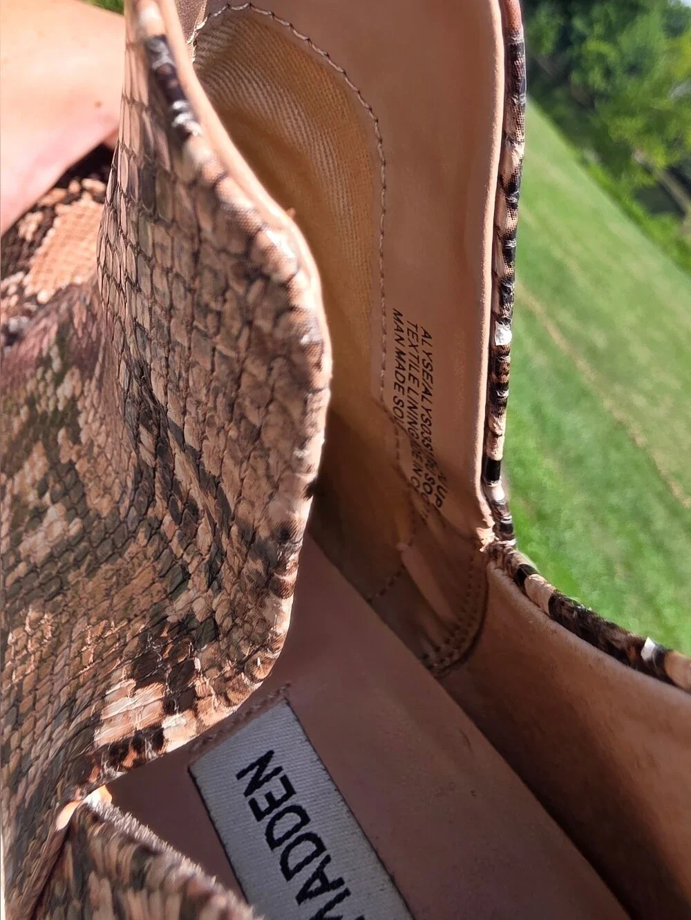 Steve Madden statement ankle